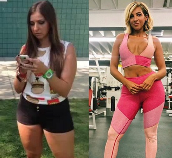 Gabbie Hanna Weight Loss Before After
